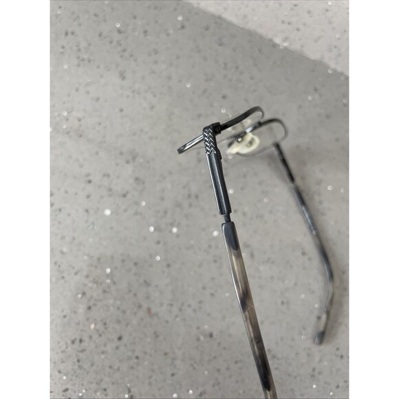 Hart Schaffner Marx Eyeglasses Frames ONLY T-125 Black Slate 54-16-135 rectangle - Picture 5 of 15